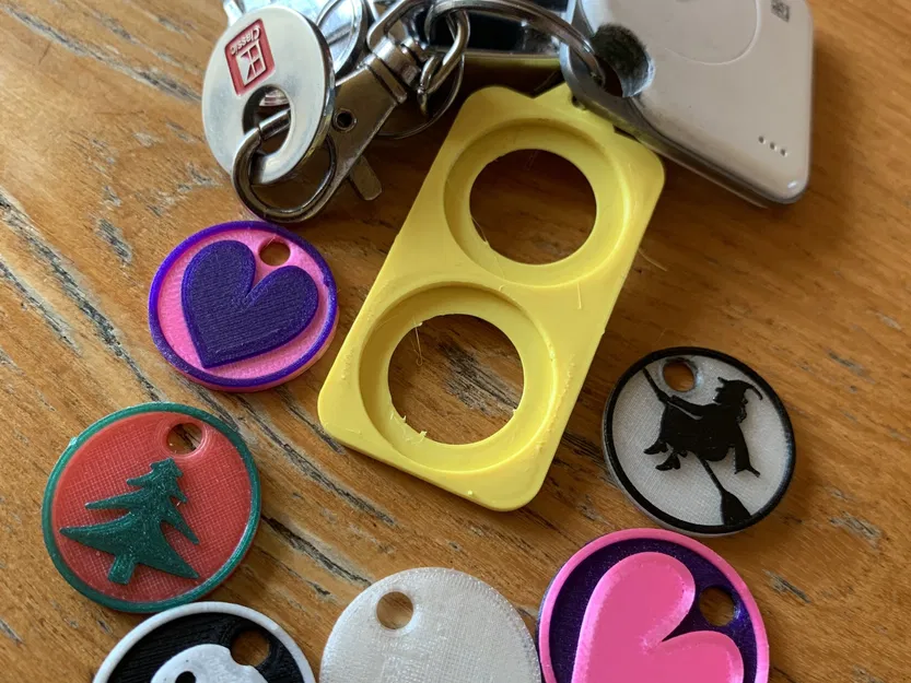 Giá đỡ chìa khóa cho token xe đẩy mua sắm - Image 2