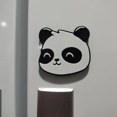 Nam châm tủ lạnh gấu trúc dễ thương với nam châm neodymium