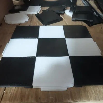 Bàn cờ modular kích thước lớn cho cờ vua và cờ đam
