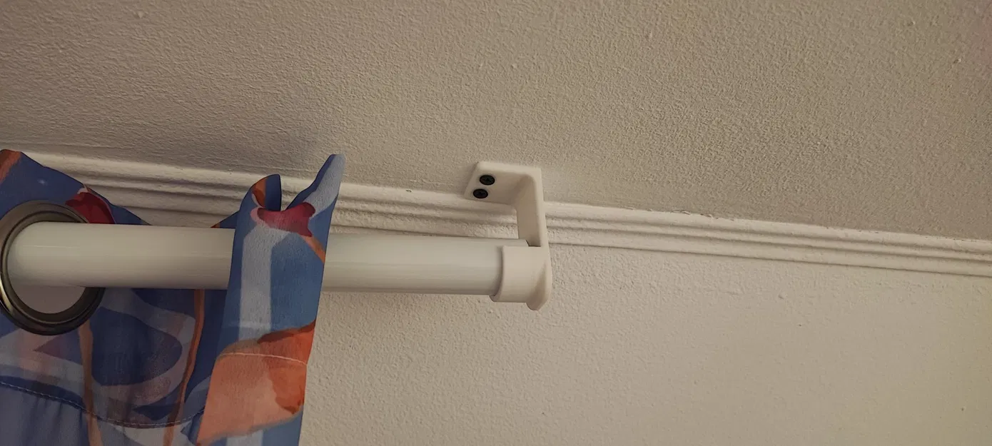 Giá treo rèm 28mm cho trần - Image 1