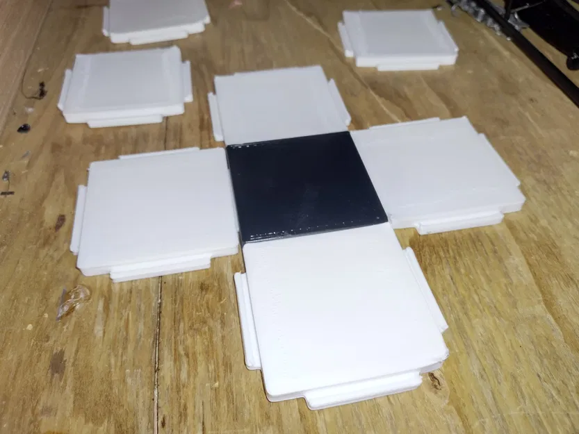 Bàn cờ modular kích thước lớn cho cờ vua và cờ đam - Image 2