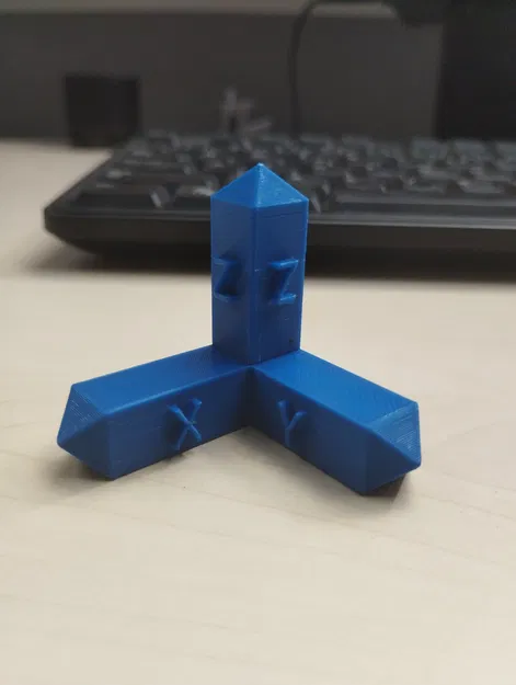 Trục tọa độ 3D xyz cho mô hình học tập - Image 1