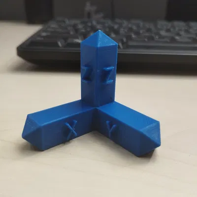 Trục tọa độ 3D xyz cho mô hình học tập