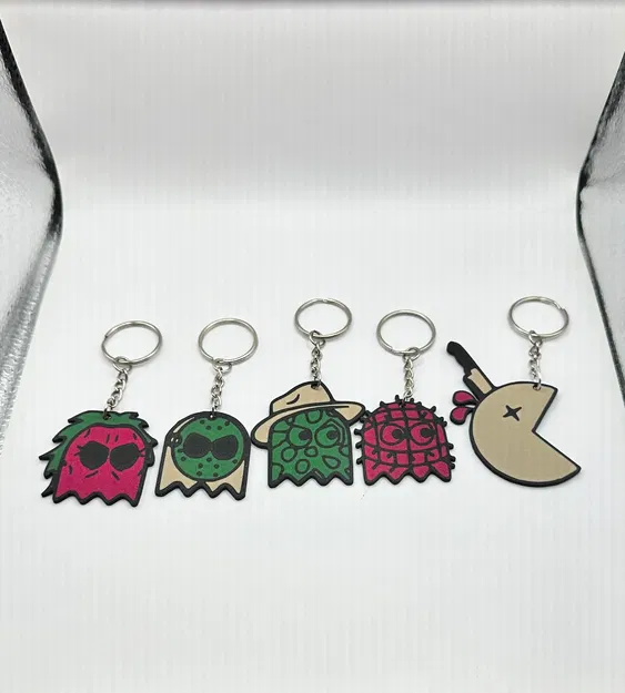 Móc khóa Pac Man phiên bản Halloween - Image 1