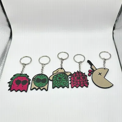 Móc khóa Pac Man phiên bản Halloween