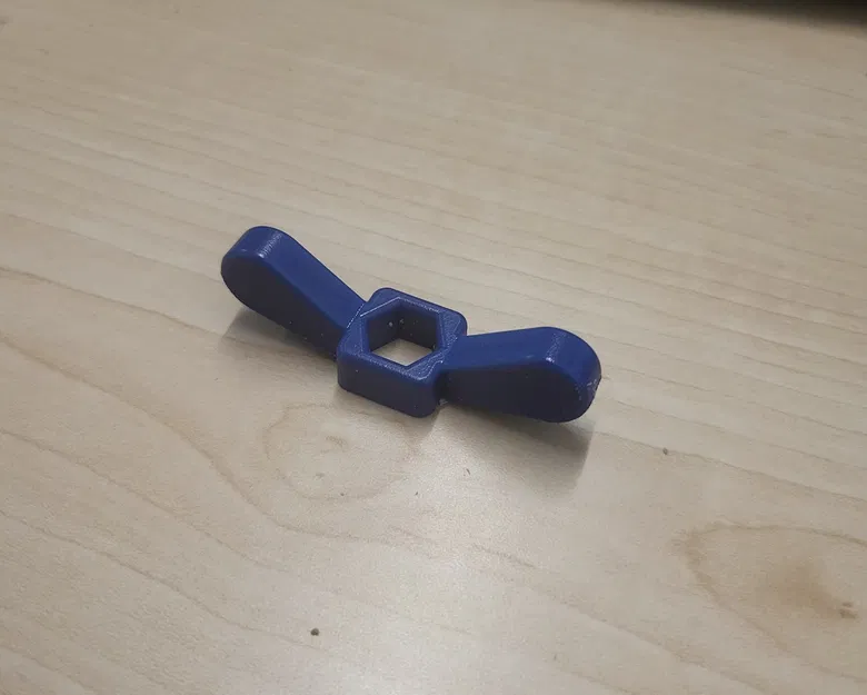 Đai ốc cánh 10mm tiện lợi cho chìa khóa - Image 1