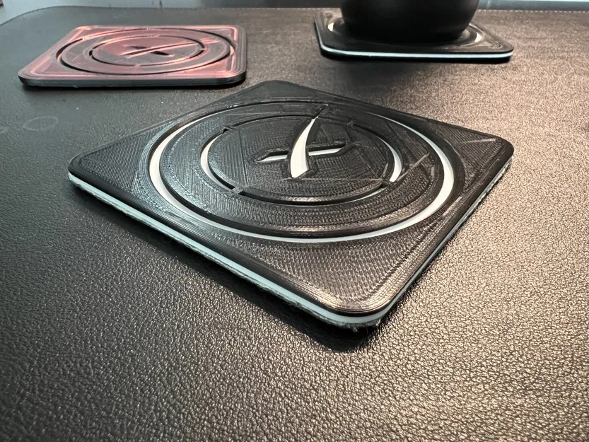 Đế lót ly Space X với logo độc đáo - Image 1