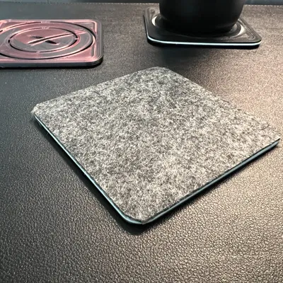 Đế lót ly Space X với logo độc đáo