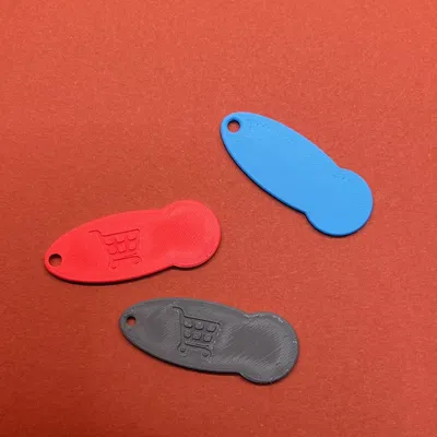 Chip cho giỏ hàng có kích thước đồng xu 1 Euro