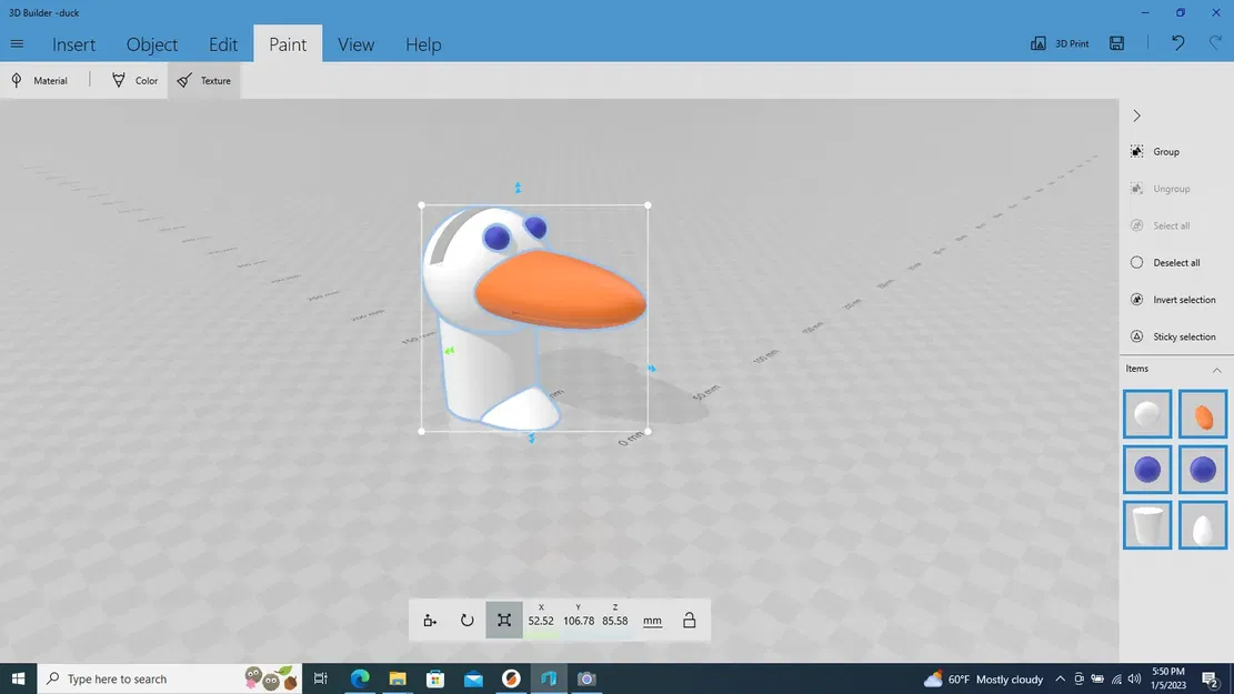 Giá đỡ kính hình vịt mùa xuân - Image 1