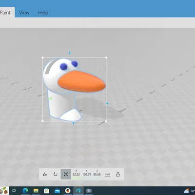 Giá đỡ kính hình vịt mùa xuân