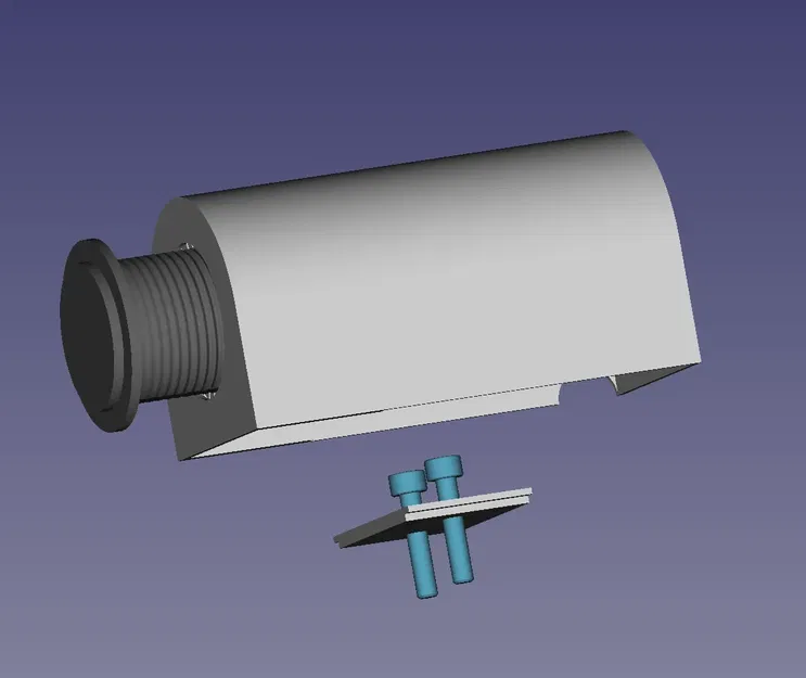 Giá đỡ bộ sạc ô tô cho Raspberry Pi từ nguồn điện máy in - Image 2