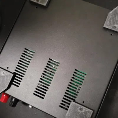 Chân đế lắp đặt Amp Buttkicker cho Sim Rig