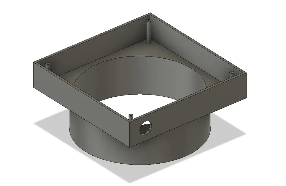 Khớp nối ống bọc quạt PC 140mm - Image 1