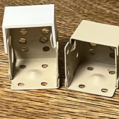 Máng lắp cho rèm cuốn không dây với giá đỡ rèm có dây