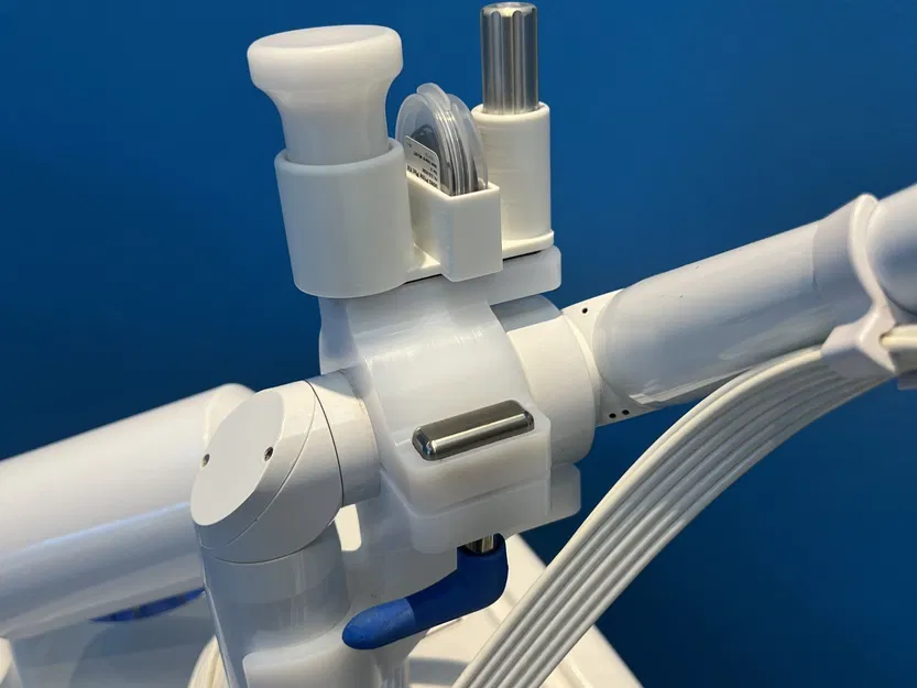 Nắp bảo vệ laser nha khoa Solea với giá đỡ và gương xoay - Image 2