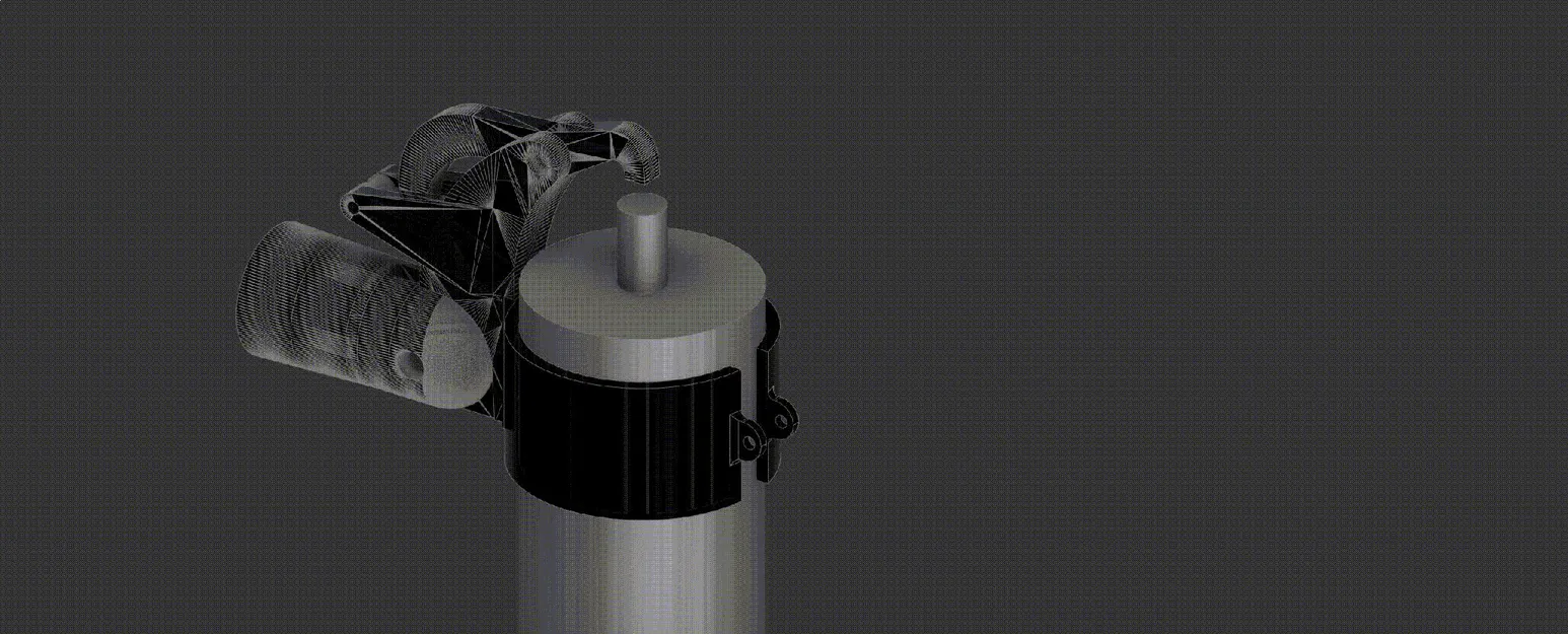 Giá đỡ cho bình xịt côn trùng gắn trên cây dài V2 - Image 2