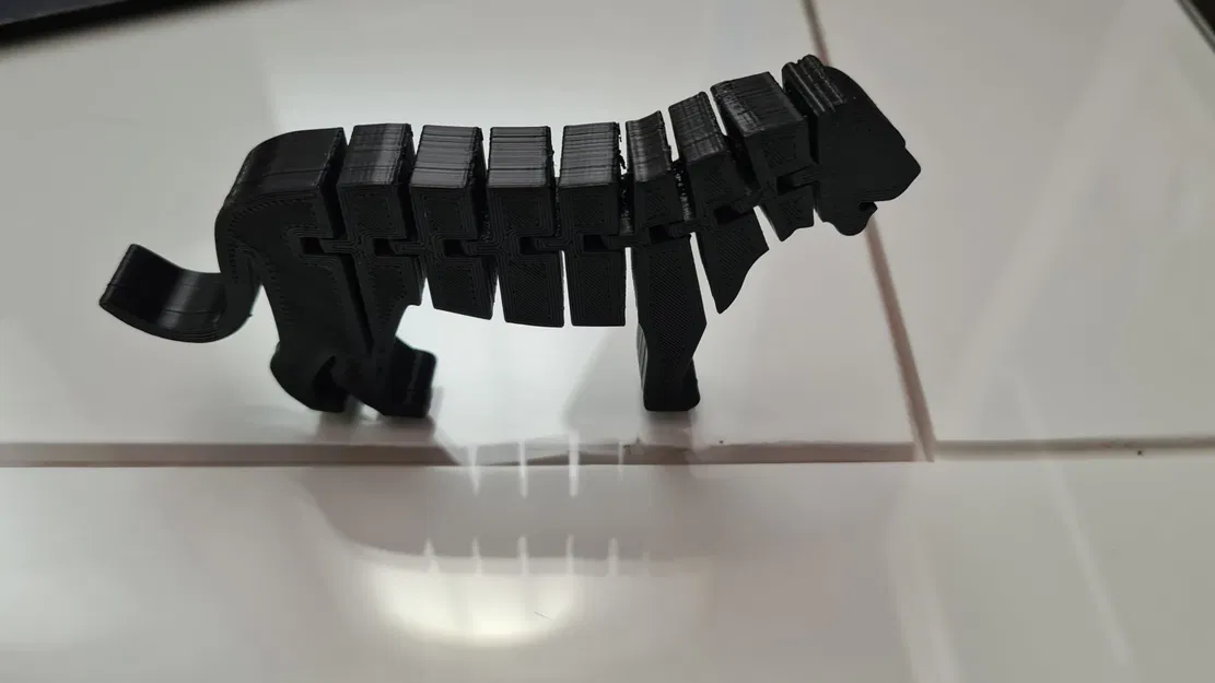 Mô hình panthère linh hoạt Flexi Panthère V2 - Image 1