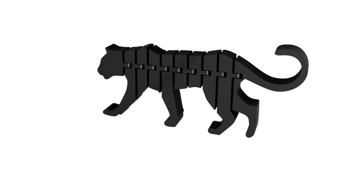 Mô hình panthère linh hoạt Flexi Panthère V2 - Image 2