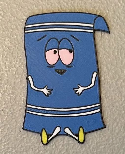 Nam châm Towelie đa sắc màu 5 màu - Image 1