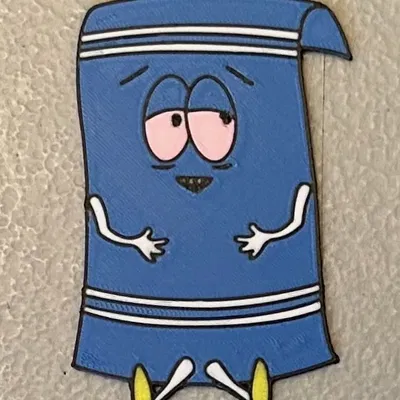 Nam châm Towelie đa sắc màu 5 màu