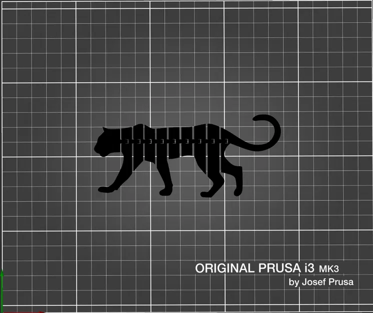 Mô hình panthère linh hoạt Flexi Panthère V2 - Image 3