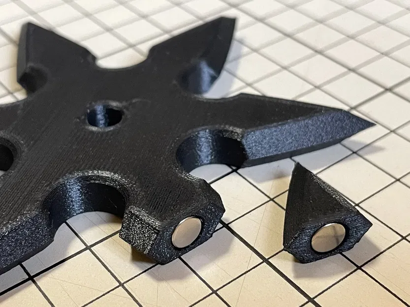 Nam châm Shuriken — Vũ khí Ninja độc đáo - Image 3