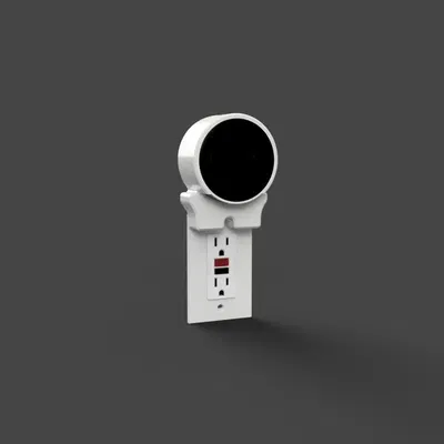 Giá đỡ ổ cắm cho Amazon Echo Dot với quản lý cáp