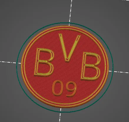 Biểu tượng Borussia Dortmund cho trang trí nội thất - Image 3