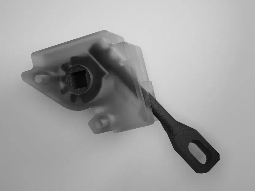 Cơ chế nghiêng cần điều khiển cho rèm cuốn - Image 2