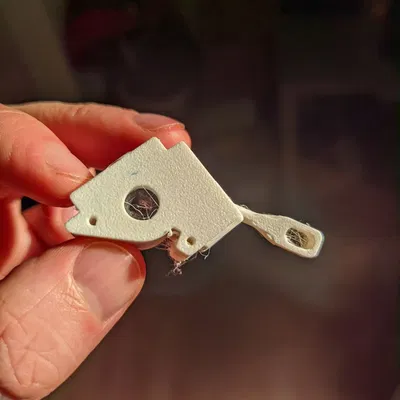 Cơ chế nghiêng cần điều khiển cho rèm cuốn