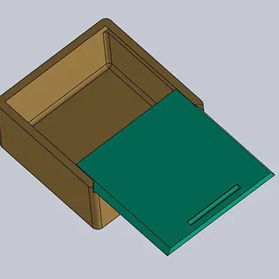 Hộp có nắp trượt với nhiều kích thước khác nhau