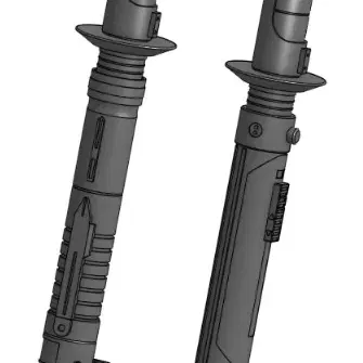 Cây đèn Lightsaber của Kanan/Ezra trong Ashoka/Rebels
