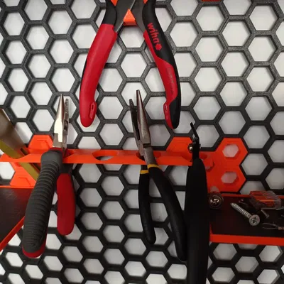 Giá đỡ kẹp và tua vít cho tường lưu trữ tổ ong