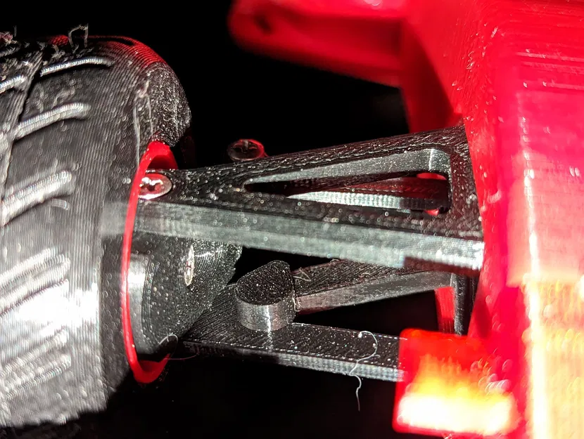 Bảng linh kiện dưới phía trước F1 OpenRC 2017 với giới hạn lái - Image 2