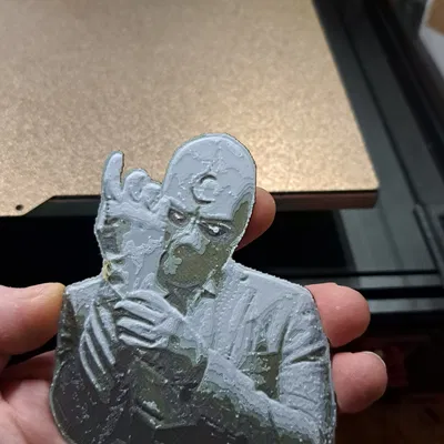 Nhân vật MoonKnight được tạo hình bằng kỹ thuật vẽ filament