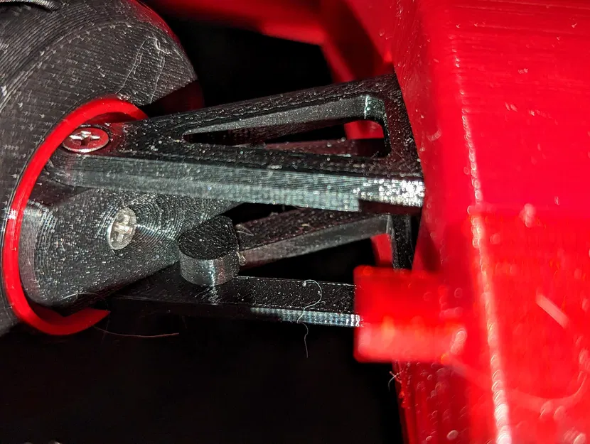 Bảng linh kiện dưới phía trước F1 OpenRC 2017 với giới hạn lái - Image 3