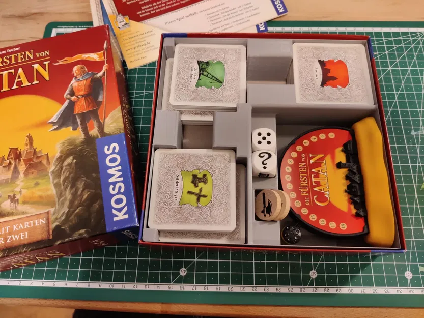 Bộ tổ chức cho trò chơi Fürsten von Catan phiên bản tiếng Đức - Image 1