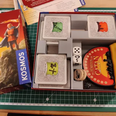 Bộ tổ chức cho trò chơi Fürsten von Catan phiên bản tiếng Đức
