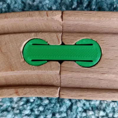 Kết nối nam-nam linh hoạt cho đường ray gỗ Brio