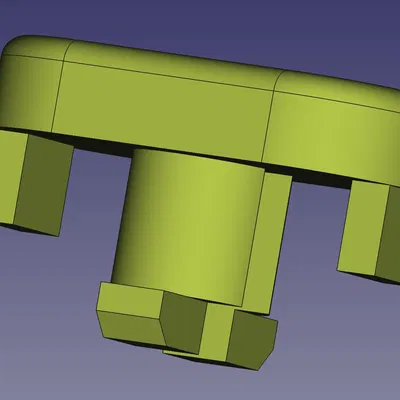 Nút thay thế lưỡi dao cạo tiện dụng