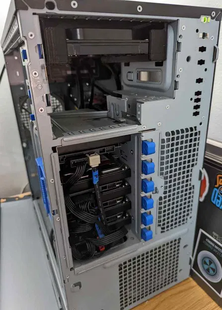 Bộ chuyển đổi quạt HDD cho vỏ máy chủ Intel SC5295UP - Image 2