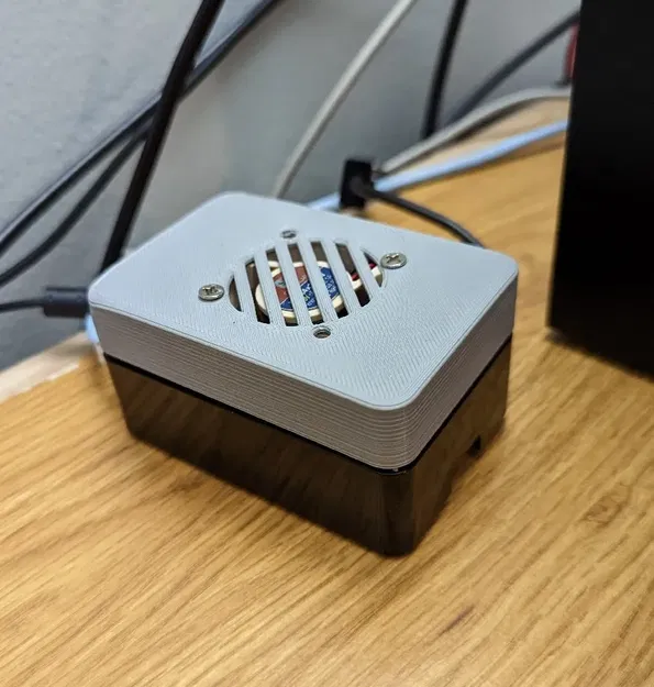 Bộ nắp cho vỏ Raspberry Pi 4 CanaKit với quạt 40mm - Image 1