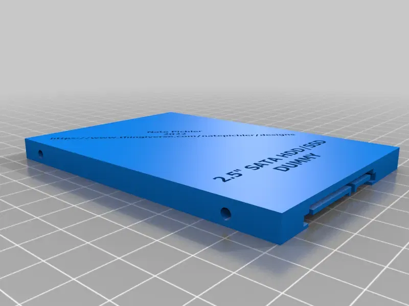 Mô hình ổ cứng 3.5" và 2.5" cho mô phỏng 3D - Image 1