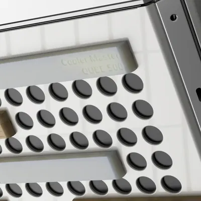 Thiết kế hiện đại cho Cooler Master QUBE 500 bằng filament gỗ si...