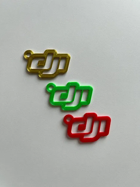 Móc khóa logo DJI dành cho người hâm mộ thương hiệu - Image 2