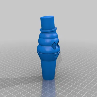 Nhân vật hình que kem dễ thương