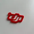 Móc khóa logo DJI dành cho người hâm mộ thương hiệu - Thumbnail 3