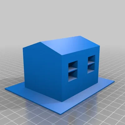 Nhà với nền đất nổi bật độc đáo