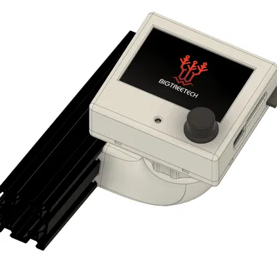 Vỏ và giá đỡ điều chỉnh cho màn hình cảm ứng BTT TFT35 E3